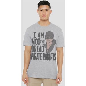 Other Princess Bride Dread Pirate Roberts T-Shirt, Athletic Heather in Grey Size: 5XL Grey 5XL Other Princess Bride Dread Pirate Roberts T-Shirt, Athletic Heather in Grey Size: 5XL Grey 5XL