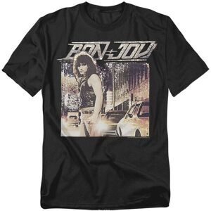 Bon Jovi Runaway Jon T-Shirt, Black Size: 5XL Black 5XL Bon Jovi Runaway Jon T-Shirt, Black Size: 5XL Black 5XL
