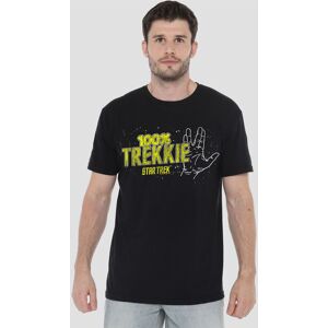 Star Trek Trekkie T-Shirt, Black Size: 4XL Black 4XL Star Trek Trekkie T-Shirt, Black Size: 4XL Black 4XL