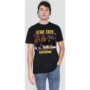 Star Trek Original Cats Paw T-Shirt, Black Size: 4XL Black 4XL Star Trek Original Cats Paw T-Shirt, Black Size: 4XL Black 4XL