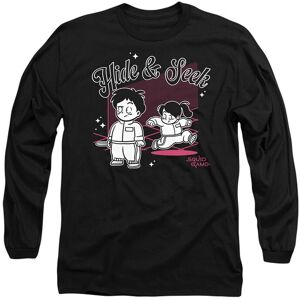 Squid Game Season Three Hide & Seek Long Sleeve T-Shirt, Black Size: 2XL Black 2XL Squid Game Season Three Hide & Seek Long Sleeve T-Shirt, Black Size: 2XL Black 2XL