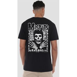 Misfits - Skeleton Hands (Back Print) T-Shirt, Black Size: 4XL Black 4XL Misfits - Skeleton Hands (Back Print) T-Shirt, Black Size: 4XL Black 4XL