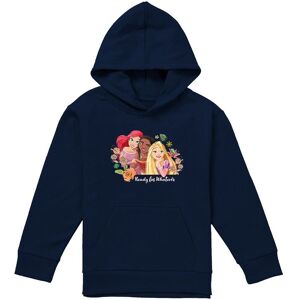 Disney Princess Ariel, Moana, Rapunzel Ready For Whatever Youth Kids Pull-Over Hoodie, Navy Size: 7-8 Years Navy 7-8 Years Disney Princess Ariel, Moana, Rapunzel Ready For Whatever Youth Kids Pull-Over Hoodie, Navy Size: 7-8 Years Navy 7-8 Years