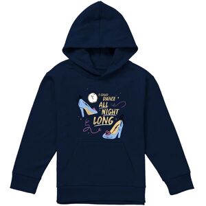 Disney Cinderella Glass Slippers, I Could Dance All Night Long Youth Kids Pull-Over Hoodie, Navy Size: 9-11 Years Navy 9-11 Years Disney Cinderella Glass Slippers, I Could Dance All Night Long Youth Kids Pull-Over Hoodie, Navy Size: 9-11 Years Navy 9-11 Years
