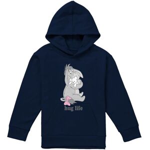 Disney Winnie The Pooh Eeyore Hug Life Valentine'S Day Youth Kids Pull-Over Hoodie, Navy Size: 7-8 Years Navy 7-8 Years Disney Winnie The Pooh Eeyore Hug Life Valentine'S Day Youth Kids Pull-Over Hoodie, Navy Size: 7-8 Years Navy 7-8 Years