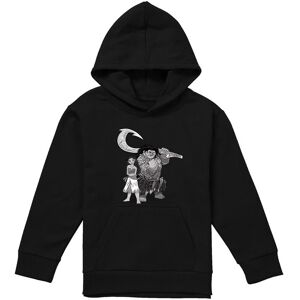 Disney Moana Maui Moana Sketch Youth Kids Pull-Over Hoodie, Black Size: 9-11 Years Black 9-11 Years Disney Moana Maui Moana Sketch Youth Kids Pull-Over Hoodie, Black Size: 9-11 Years Black 9-11 Years