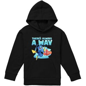 Disney Finding Nemo Dory There'S Always A Way Youth Kids Pull-Over Hoodie, Black Size: 9-11 Years Black 9-11 Years Disney Finding Nemo Dory There'S Always A Way Youth Kids Pull-Over Hoodie, Black Size: 9-11 Years Black 9-11 Years