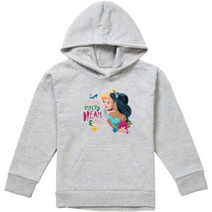 Disney Princess Cinderella, Jasmine Making Every Dream Count Youth Kids Pull-Over Hoodie, Athletic Heather in Grey Size: 7-8 Years Grey 7-8 Years Disney Princess Cinderella, Jasmine Making Every Dream Count Youth Kids Pull-Over Hoodie, Athletic Heather in Grey Size: 7-8 Years Grey 7-8 Years