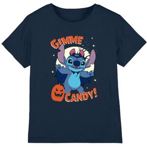 Disney Lilo & Stitch Gimme Candy Kids T-Shirt, Navy Size: 7-8 Years Navy 7-8 Years Disney Lilo & Stitch Gimme Candy Kids T-Shirt, Navy Size: 7-8 Years Navy 7-8 Years