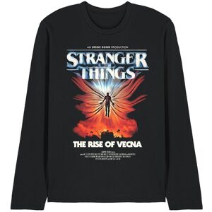 Stranger Things Vecna Rise Poster Long Sleeve T-Shirt, Black Size: Small Black S Stranger Things Vecna Rise Poster Long Sleeve T-Shirt, Black Size: Small Black S