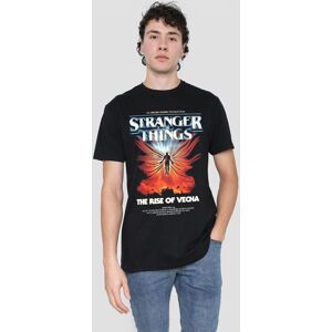 Stranger Things Vecna Rise Poster T-Shirt, Black Size: XL Black XL Stranger Things Vecna Rise Poster T-Shirt, Black Size: XL Black XL