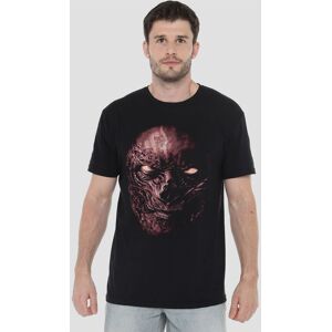 Stranger Things Vecna Oversized Face T-Shirt, Black Size: Medium Black M Stranger Things Vecna Oversized Face T-Shirt, Black Size: Medium Black M