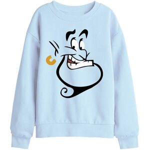Disney Aladdin Genie Face Kids Sweatshirt, Light Blue Size: 7-8 Years Light Blue 7-8 Years Disney Aladdin Genie Face Kids Sweatshirt, Light Blue Size: 7-8 Years Light Blue 7-8 Years