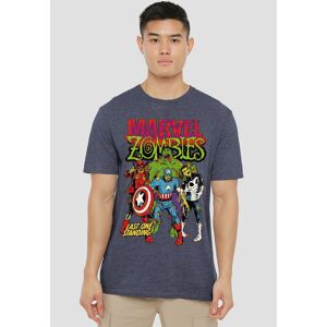 Marvel Zombies Last One Standing T-Shirt, Navy Size: Large Navy L Marvel Zombies Last One Standing T-Shirt, Navy Size: Large Navy L