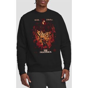 Stranger Things Eddie Munson Poster Sweatshirt, Black Size: Large Black L Stranger Things Eddie Munson Poster Sweatshirt, Black Size: Large Black L