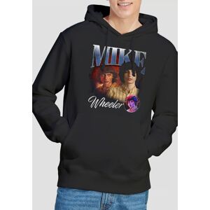 Stranger Things Mike Homage Hoodie, Black Size: Small Black S Stranger Things Mike Homage Hoodie, Black Size: Small Black S