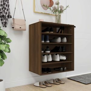 Berkfield Home Shoe Cabinet Brown Oak 60x35x70 cm Engineered Wood Size: 60 x 35 x 70 cm Brown 60 x 35 x 70 cm Berkfield Home Shoe Cabinet Brown Oak 60x35x70 cm Engineered Wood Size: 60 x 35 x 70 cm Brown 60 x 35 x 70 cm
