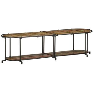 Berkfield Home TV Cabinet 160x42x40 cm Solid Wood Reclaimed in Brown Size: 160 x 42 x 40 cm Brown 160 x 42 x 40 cm Berkfield Home TV Cabinet 160x42x40 cm Solid Wood Reclaimed in Brown Size: 160 x 42 x 40 cm Brown 160 x 42 x 40 cm