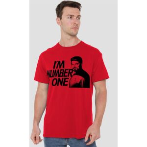Star Trek Im Number One Unisex T-Shirt, Red Size: Medium Red M Star Trek Im Number One Unisex T-Shirt, Red Size: Medium Red M