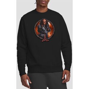 Star Trek Gowron Crew Sweatshirt, Black Size: 2XL Black 2XL Star Trek Gowron Crew Sweatshirt, Black Size: 2XL Black 2XL