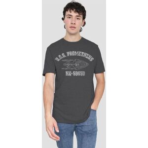 Star Trek Prometheus AthleticT Shirt, Charcoal Size: 2XL Charcoal 2XL Star Trek Prometheus AthleticT Shirt, Charcoal Size: 2XL Charcoal 2XL