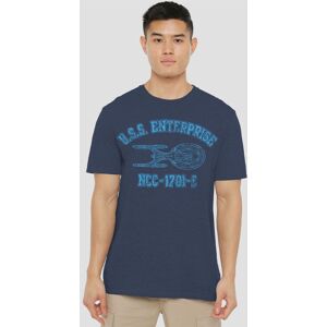 Star Trek Enterprise E Athletic-Adult Heather, Navy Size: Small Navy S Star Trek Enterprise E Athletic-Adult Heather, Navy Size: Small Navy S