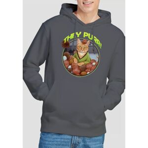 Star Trek The Purr Hoddie, Charcoal Size: XL Charcoal XL Star Trek The Purr Hoddie, Charcoal Size: XL Charcoal XL