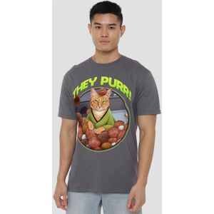 Star Trek The Purr T-Shirt, Charcoal Size: 4XL Charcoal 4XL Star Trek The Purr T-Shirt, Charcoal Size: 4XL Charcoal 4XL