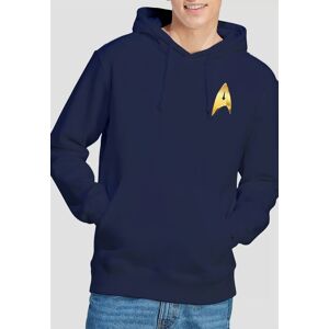 Star Trek Discovery Command Badge Unisex Hoodie, Navy Size: Small Navy S Star Trek Discovery Command Badge Unisex Hoodie, Navy Size: Small Navy S