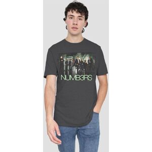 Paramount Home Entertainment Numb3Rs Numbers Cast-Adult Heather, Black in Charcoal Size: 2XL Charcoal 2XL Paramount Home Entertainment Numb3Rs Numbers Cast-Adult Heather, Black in Charcoal Size: 2XL Charcoal 2XL