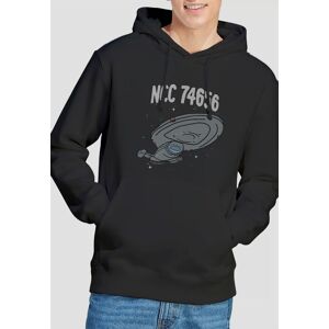 Star Trek The Intrepid Class Unisex Hoodie, Black Size: Small Black S Star Trek The Intrepid Class Unisex Hoodie, Black Size: Small Black S