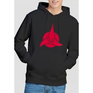Star Trek Klingon Logo Hoodie, Black Size: 2XL Black 2XL Star Trek Klingon Logo Hoodie, Black Size: 2XL Black 2XL
