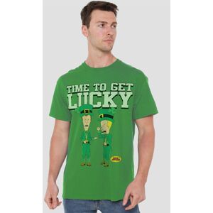 Beavis and Butthead St. Patrick'S Day Getting Lucky Unisex T-Shirt, Kelly Green Size: 2XL Green 2XL Beavis and Butthead St. Patrick'S Day Getting Lucky Unisex T-Shirt, Kelly Green Size: 2XL Green 2XL