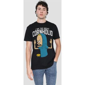 Beavis and Butthead Cornholio Unisex T-Shirt, Black Size: 4XL Black 4XL Beavis and Butthead Cornholio Unisex T-Shirt, Black Size: 4XL Black 4XL