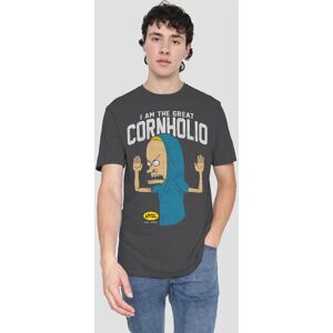 Beavis and Butthead Cornholio-Adult Heather, Black in Charcoal Size: XL Charcoal XL Beavis and Butthead Cornholio-Adult Heather, Black in Charcoal Size: XL Charcoal XL