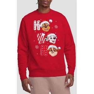 Paw Patrol Chase Marshall Rubble Christmas Santa Hats Unisex Crew Sweatshirt, Red Size: 2XL Red 2XL Paw Patrol Chase Marshall Rubble Christmas Santa Hats Unisex Crew Sweatshirt, Red Size: 2XL Red 2XL