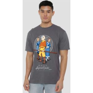 Paramount Home Entertainment Avatar The Last Airbender Team Avatar Unisex T-Shirt, Charcoal Size: Medium Charcoal M Paramount Home Entertainment Avatar The Last Airbender Team Avatar Unisex T-Shirt, Charcoal Size: Medium Charcoal M