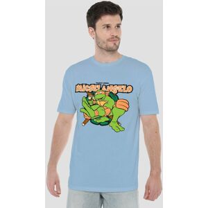 Teenage Mutant Ninja Turtles Tmnt Party Dude Michelangelo T-Shirt, Light Blue Size: Small Light Blue S Teenage Mutant Ninja Turtles Tmnt Party Dude Michelangelo T-Shirt, Light Blue Size: Small Light Blue S