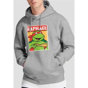 Teenage Mutant Ninja Turtles Tmnt Tmnt Raph Hoddie, Athletic Heather in Light Grey Size: 2XL Light Grey 2XL Teenage Mutant Ninja Turtles Tmnt Tmnt Raph Hoddie, Athletic Heather in Light Grey Size: 2XL Light Grey 2XL