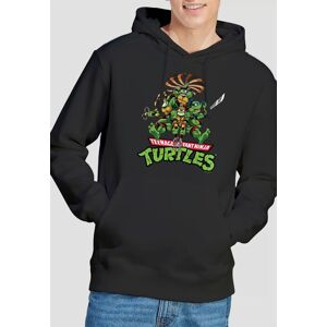 Teenage Mutant Ninja Turtles Tmnt Manga Turtles Hoddie, Black Size: Large Black L Teenage Mutant Ninja Turtles Tmnt Manga Turtles Hoddie, Black Size: Large Black L