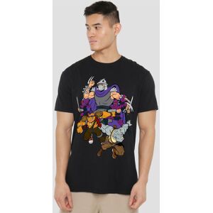 Teenage Mutant Ninja Turtles Tmnt Shredder & Foot Clan T-Shirt, Black Size: 4XL Black 4XL Teenage Mutant Ninja Turtles Tmnt Shredder & Foot Clan T-Shirt, Black Size: 4XL Black 4XL