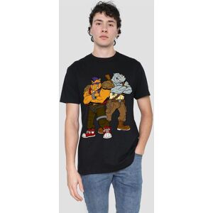 Teenage Mutant Ninja Turtles TMNT Bebop & Rocksteady Unisex T-Shirt, Black Size: 5XL Black 5XL Teenage Mutant Ninja Turtles TMNT Bebop & Rocksteady Unisex T-Shirt, Black Size: 5XL Black 5XL