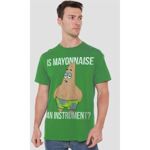 Spongebob Mayonnaise Instrument Unisex T-Shirt, Kelly Green Size: Small Green S Spongebob Mayonnaise Instrument Unisex T-Shirt, Kelly Green Size: Small Green S