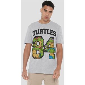 Teenage Mutant Ninja Turtles Tmnt Turtles 84 T-Shirt, Athletic Heather in Grey Size: Medium Grey M Teenage Mutant Ninja Turtles Tmnt Turtles 84 T-Shirt, Athletic Heather in Grey Size: Medium Grey M
