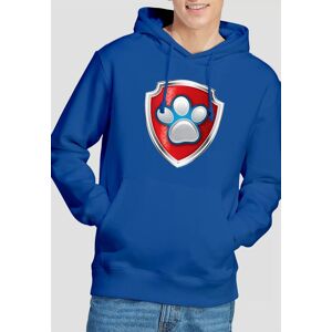 Paw Patrol Badge Hoddie, Royal Blue Size: Small Royal S Paw Patrol Badge Hoddie, Royal Blue Size: Small Royal S