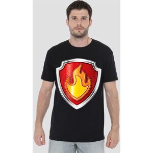 Paw Patrol Marshall Badge Unisex T-Shirt, Black Size: 2XL Black 2XL Paw Patrol Marshall Badge Unisex T-Shirt, Black Size: 2XL Black 2XL