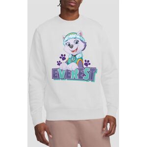 Paw Patrol Everest Crew Sweatshirt, White Size: Small White S Paw Patrol Everest Crew Sweatshirt, White Size: Small White S