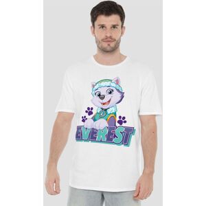Paw Patrol Everest Unisex T-Shirt, White Size: Large White L Paw Patrol Everest Unisex T-Shirt, White Size: Large White L
