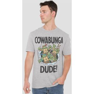 Teenage Mutant Ninja Turtles Tmnt Cowabunga Dude Pf T-Shirt, Athletic Heather in Grey Size: 5XL Grey 5XL Teenage Mutant Ninja Turtles Tmnt Cowabunga Dude Pf T-Shirt, Athletic Heather in Grey Size: 5XL Grey 5XL