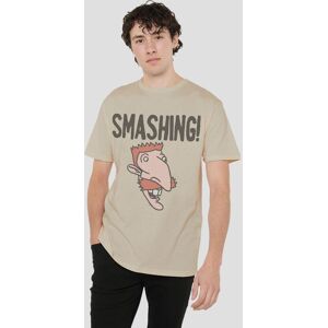 Paramount Home Entertainment Wild Thornberrys Smallashing Unisex T-Shirt, Sand in Beige Size: 2XL Beige 2XL Paramount Home Entertainment Wild Thornberrys Smallashing Unisex T-Shirt, Sand in Beige Size: 2XL Beige 2XL